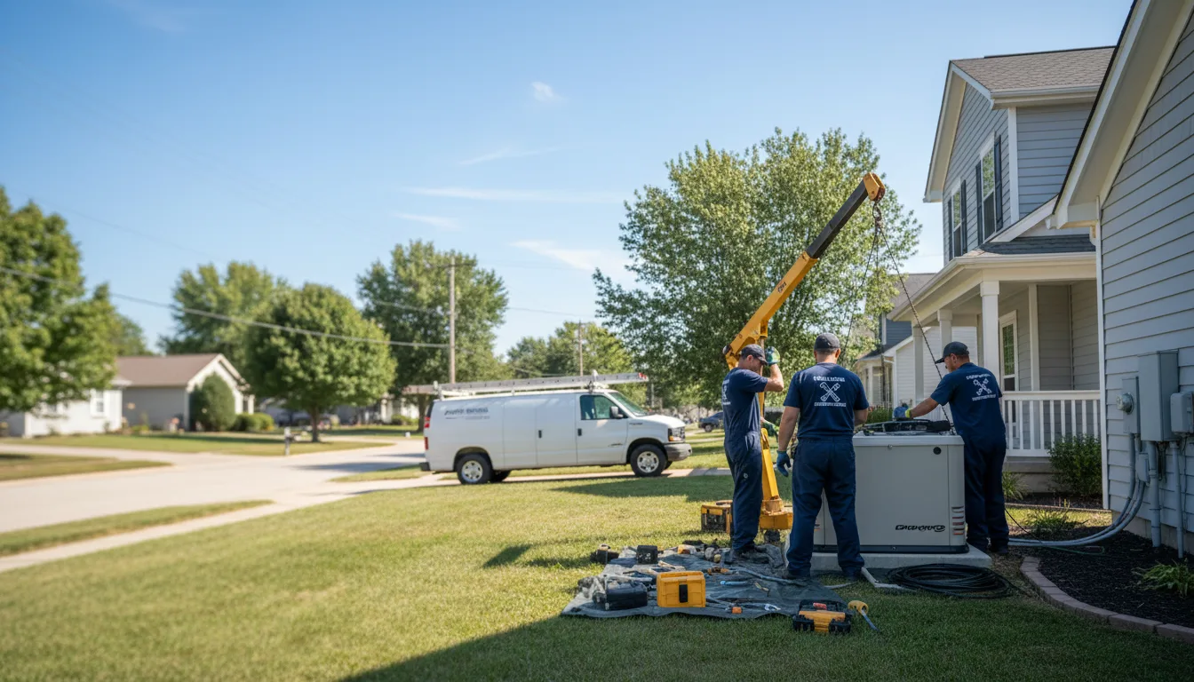 Generator Installation in Del City, OK near me